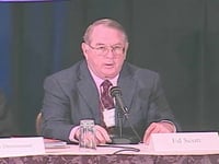 Ed Scott at the Global Philanthropy Forum 2006